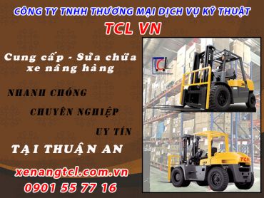 Dịch vụ sửa xe nâng hàng kỹ thuật cao tại Thuận An