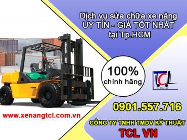 Dịch vụ sửa xe nâng chuyên nghiệp tại Tp.HCM